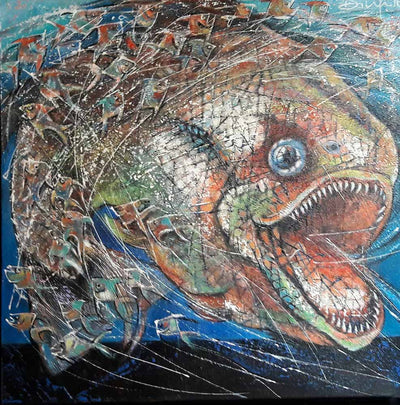 Hungry Fish - Wall Decor - 2