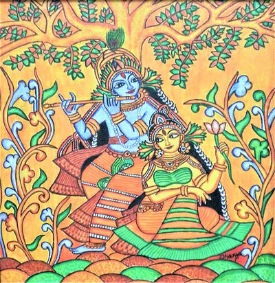 Radha Krishna in Love - Wall Decor - 2