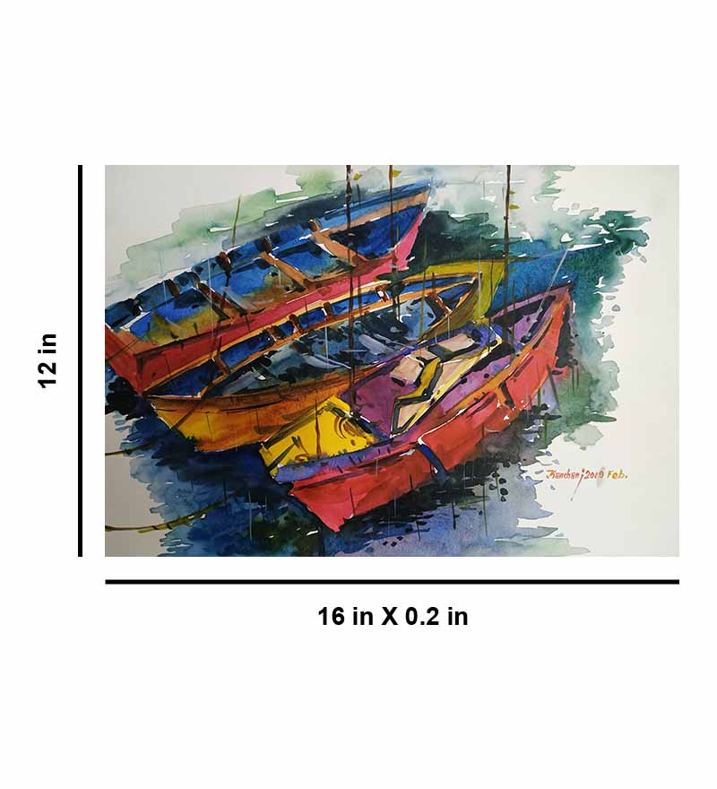 Marching Boats - Wall Decor - 3
