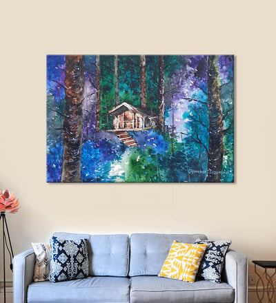 Forest House - II - Wall Decor - 1