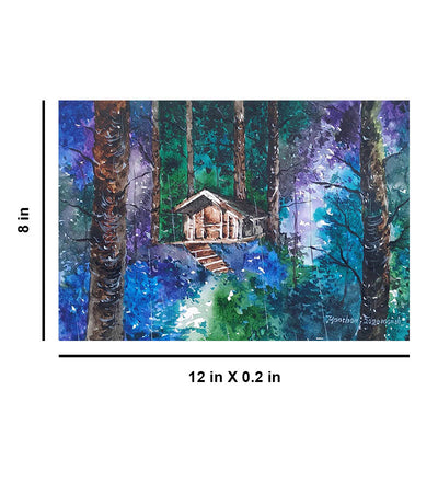 Forest House - II - Wall Decor - 3