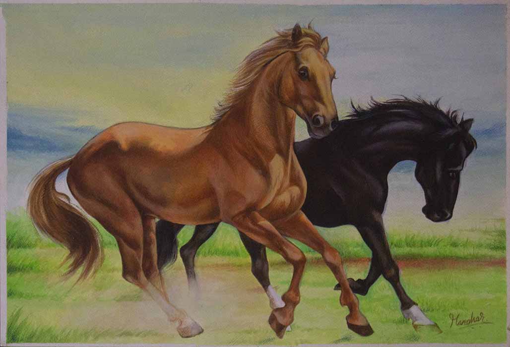 Running Horses - Wall Decor - 2