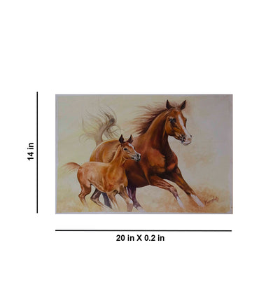 Horse Mother and Child - Wall Decor - 3