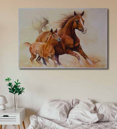 Horse Mother and Child - Wall Decor - 1