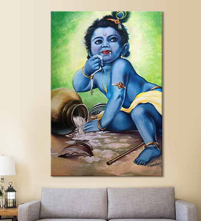 Baby Krishna - Wall Decor - 1