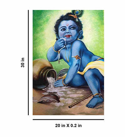 Baby Krishna - Wall Decor - 3