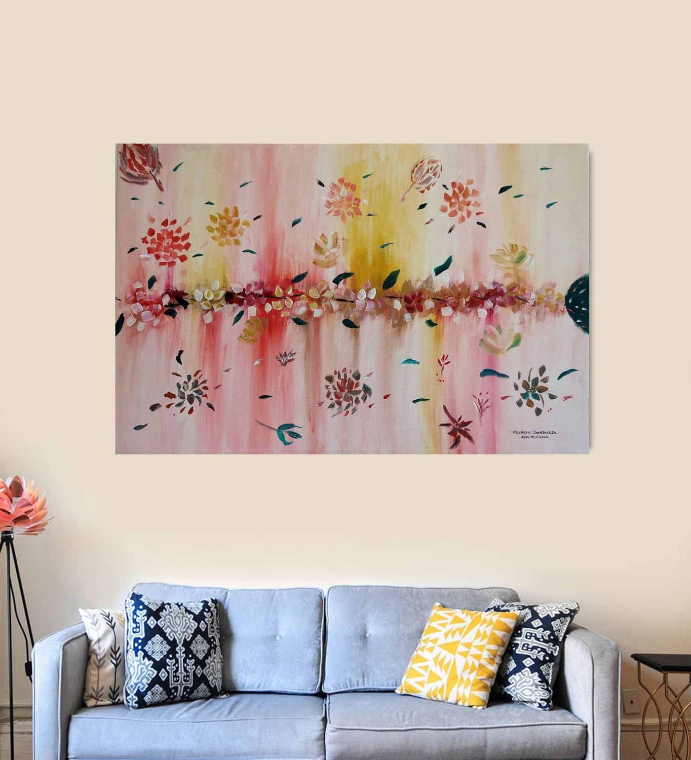 Abstract Flowers - Wall Decor - 1