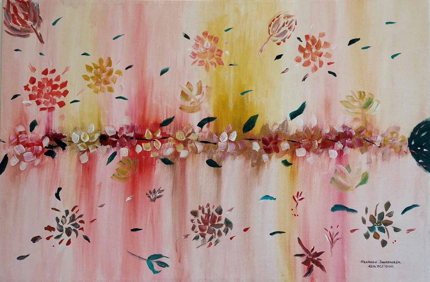 Abstract Flowers - Wall Decor - 2