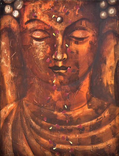 Peaceful Buddha - Wall Decor - 2