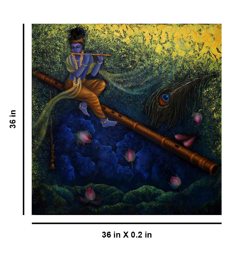 Krishna Leela - Wall Decor - 3