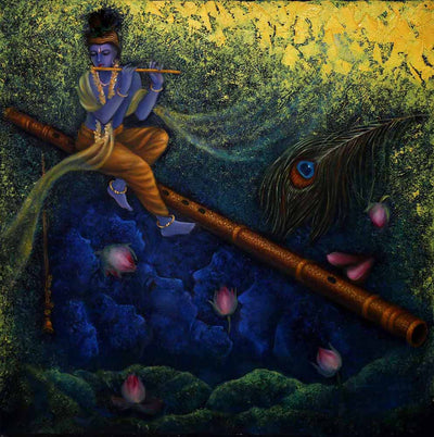 Krishna Leela - Wall Decor - 2