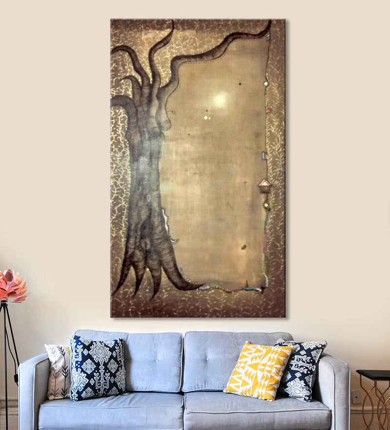 Smooth Acrylic Wall painting, For Decoration, Size: 8/8 at Rs 8000