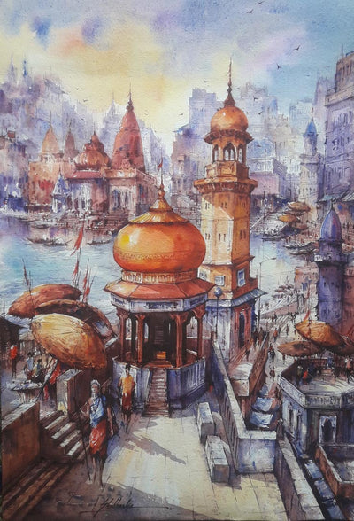 The Beauty of Varanasi - 5 (SM) - Wall Decor - 2