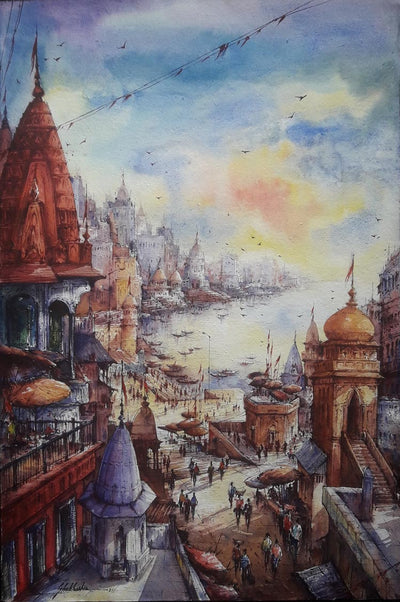 The Beauty of Varanasi - 4 (SM) - Wall Decor - 2