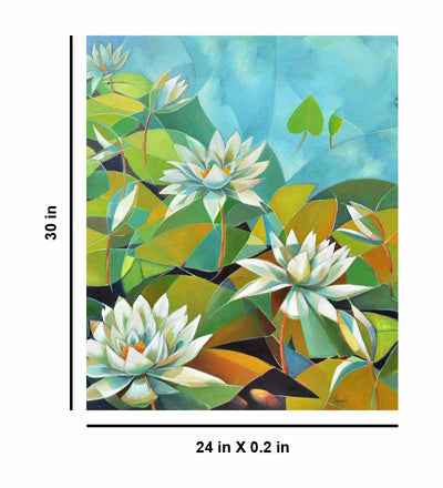 Water Lilies - Wall Decor - 3