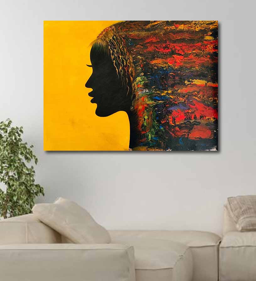 Lady in Fire - Wall Decor - 1