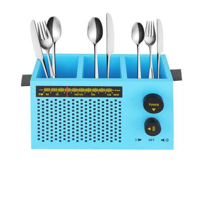 Ek Do Dhai Radio Cutlery Holder - Dining & Kitchen - 1