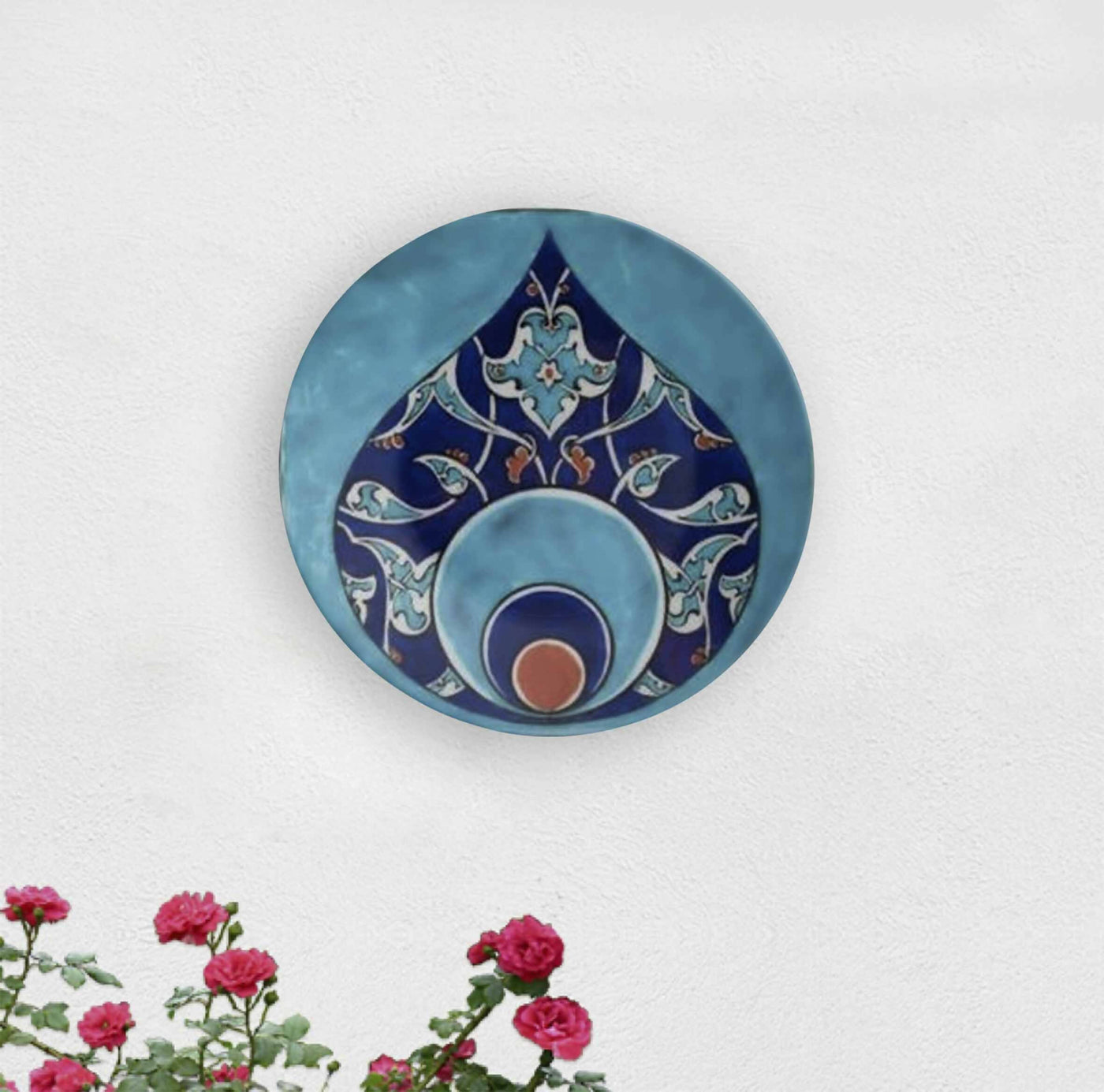 Turkish Moroccan Tile Decorative Wall Plate - Wall Decor - 1