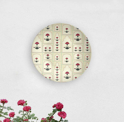 Rain of Flowers Decorative Wall Plate - Wall Decor - 1