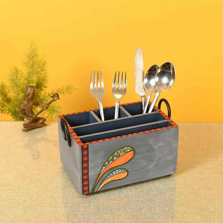 Handcrafted Cloud Cutlery Organizer (L) - Dining & Kitchen - 1