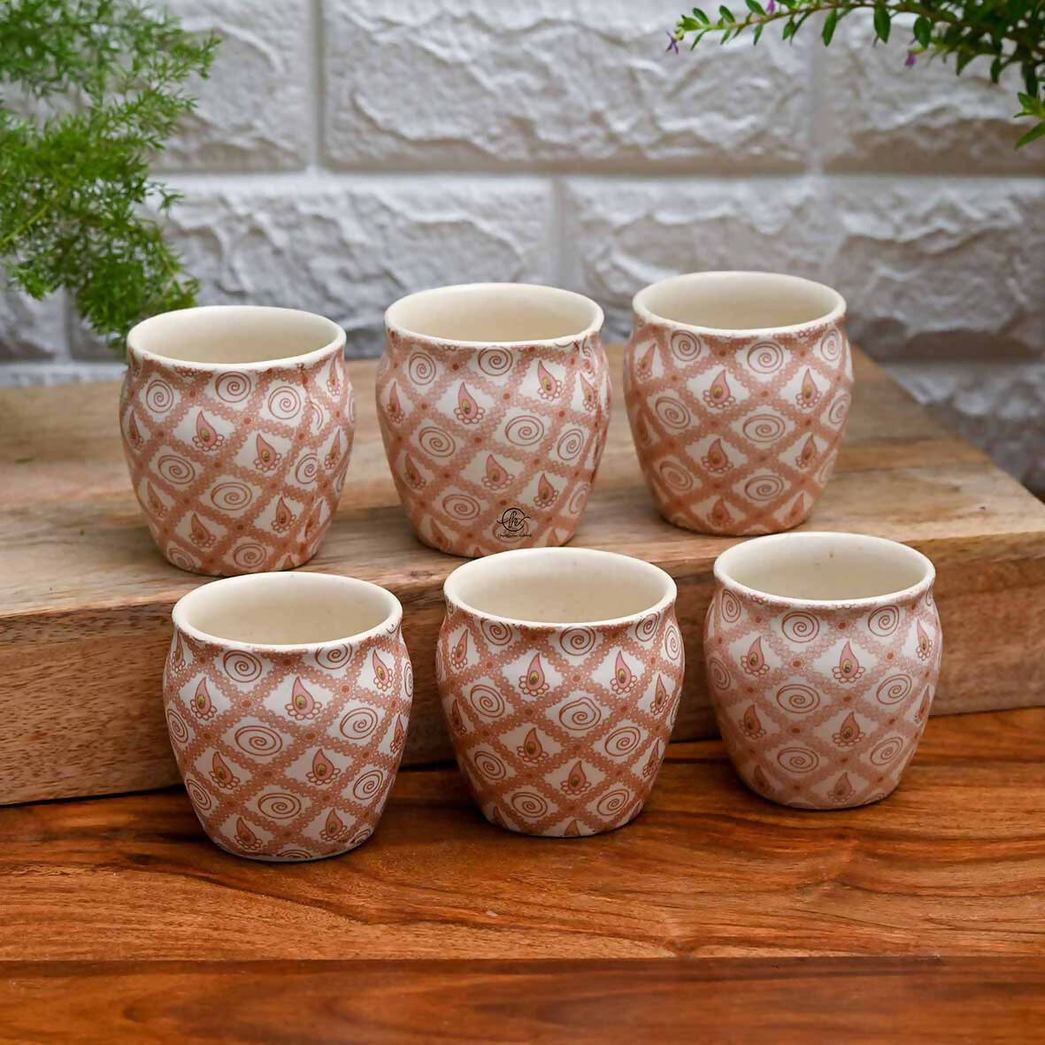 The Vivid Concurd Handmade Kulhad Cups - Dining & Kitchen - 1