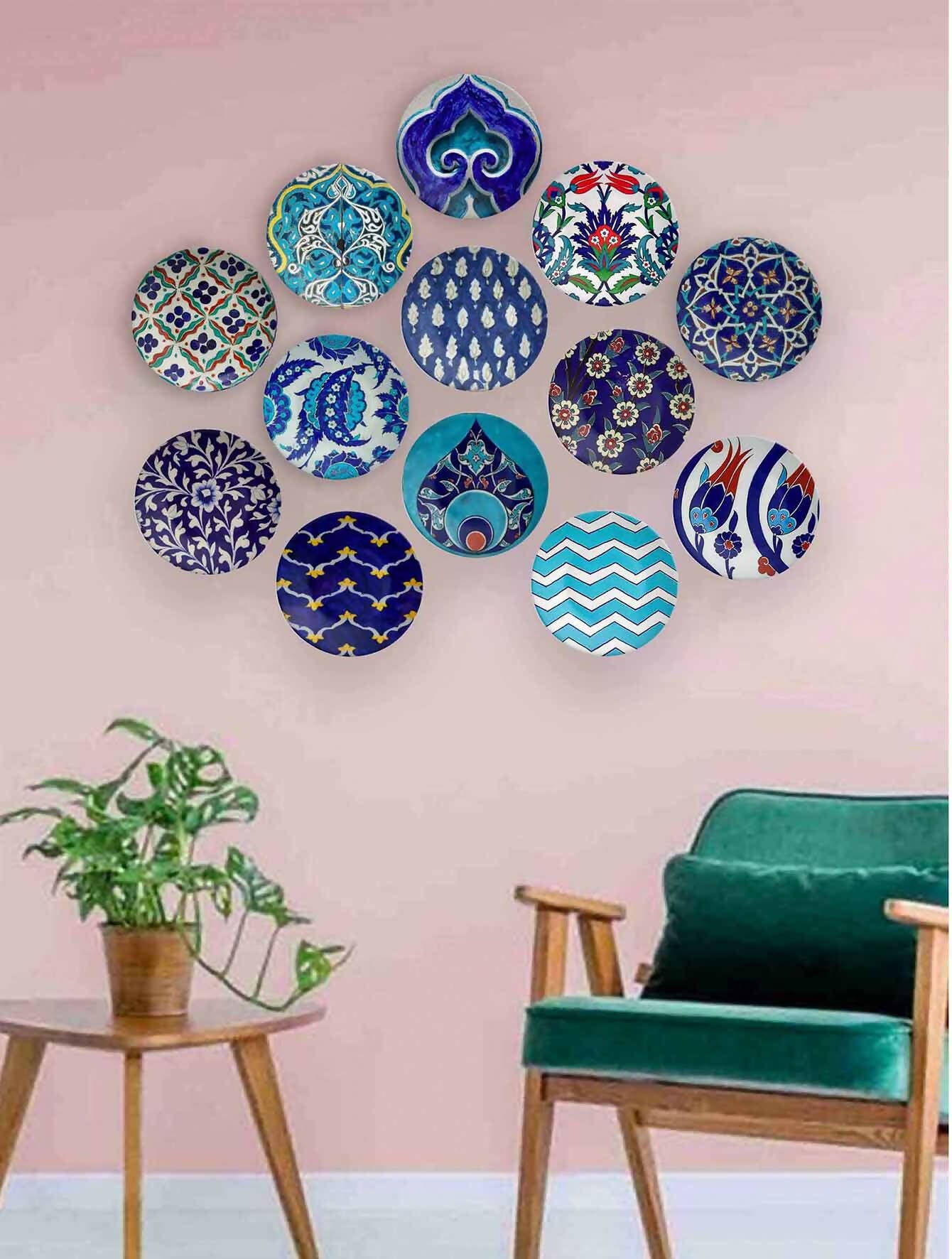 Turkish Summon Decorative Wall Plates - Wall Decor - 1