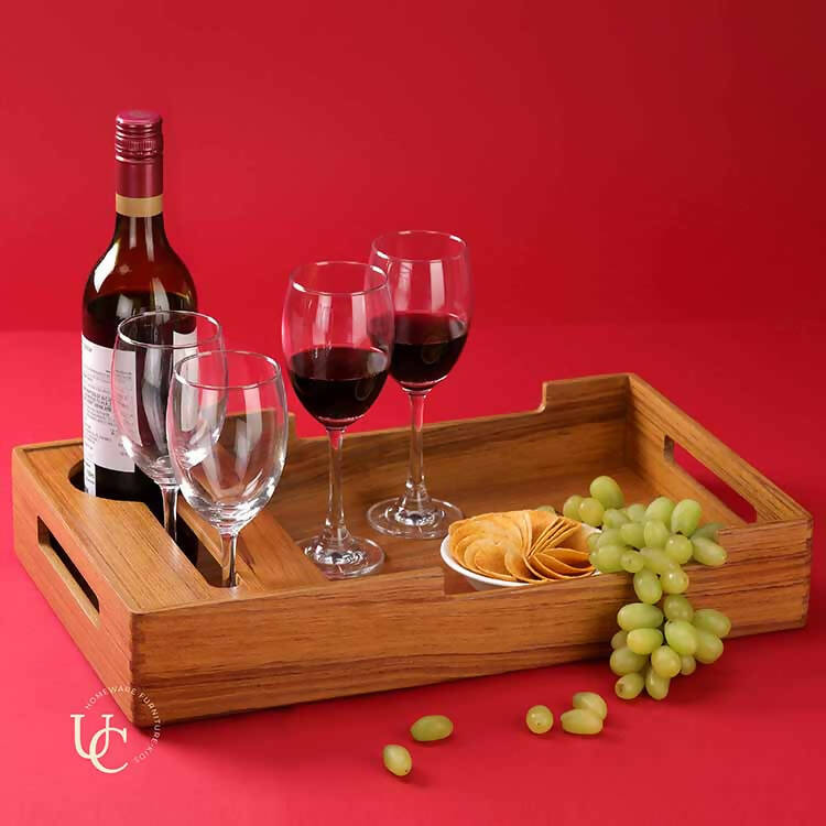 Wine Serving Tray - Dining & Kitchen - 1