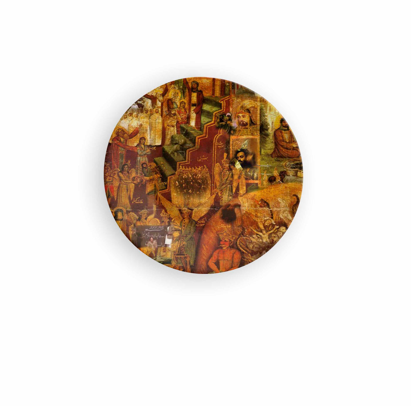 Artistic Painting Decorative Wall Plate - Wall Decor - 2