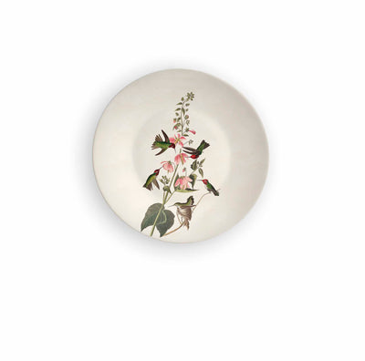 Indian Chirping Humming Birds Decorative Wall Plate - Wall Decor - 2