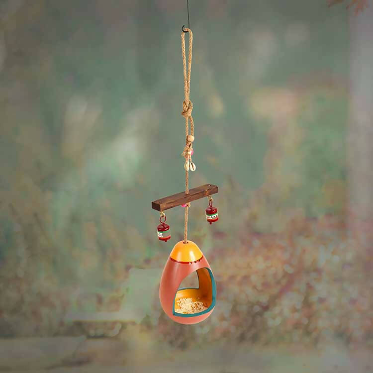 Colourful Hanging Bird Feeder (5x5x23") - Accessories - 1