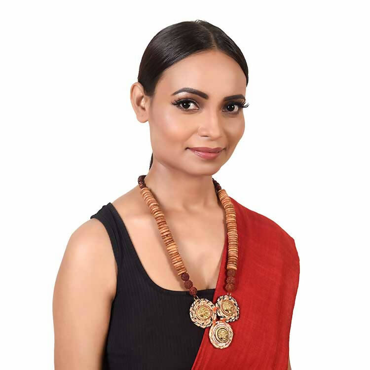 The Monks' Handcrafted Tribal Dhokra Necklace - Fashion & Lifestyle - 1