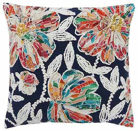 Cushion Cover - Colorful Flowers