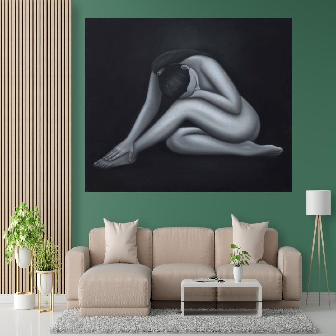 Relaxing Woman - Wall Decor - 1