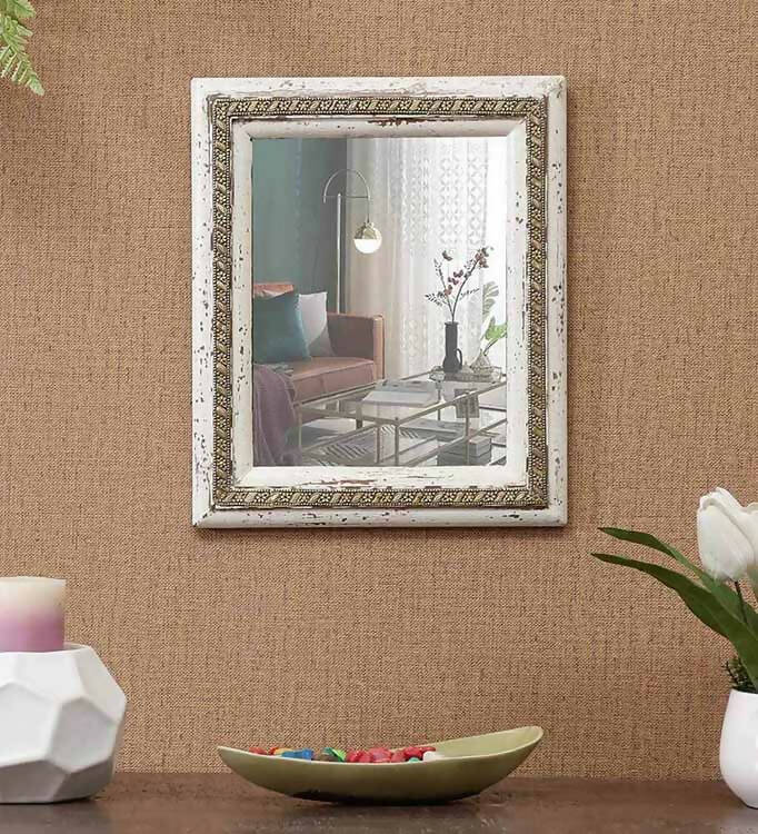 Ida Wall Mirror (10in x 1in x 12in) - Home Decor - 1