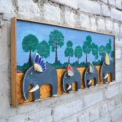 Wooden Hand Painted Wall Decor - Wall Decor - 4