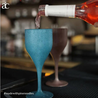 Wine Glass - Iceberg Blue (Set of 2) - Dining & Kitchen - 1