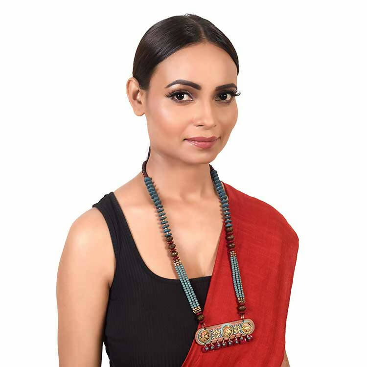 Charlie's Angels' Handcrafted Tribal Dhokra Necklace - Fashion & Lifestyle - 3