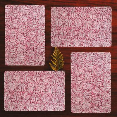 Maroon Laminated Placemats (Set of 4) - Dining & Kitchen - 1