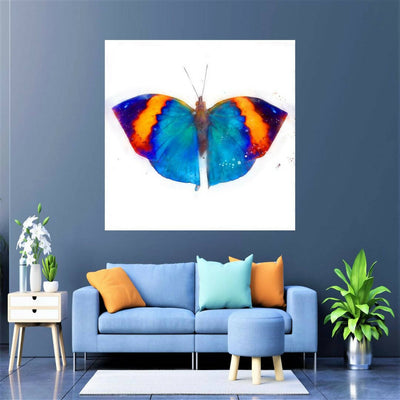 The Beautiful Blue Butterfly - Wall Decor - 1