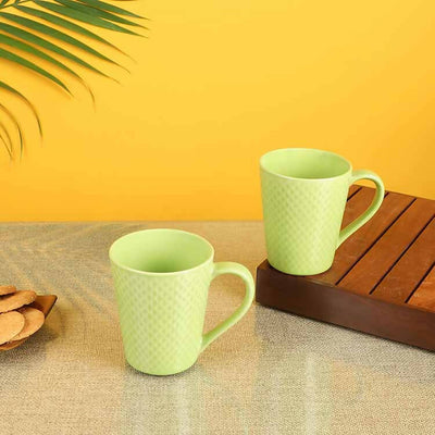 Mint Green Coffee Mugs - Set of 2 - Dining & Kitchen - 1