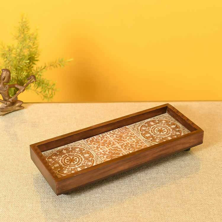 Mughal Handcrafted Tray - Dining & Kitchen - 1