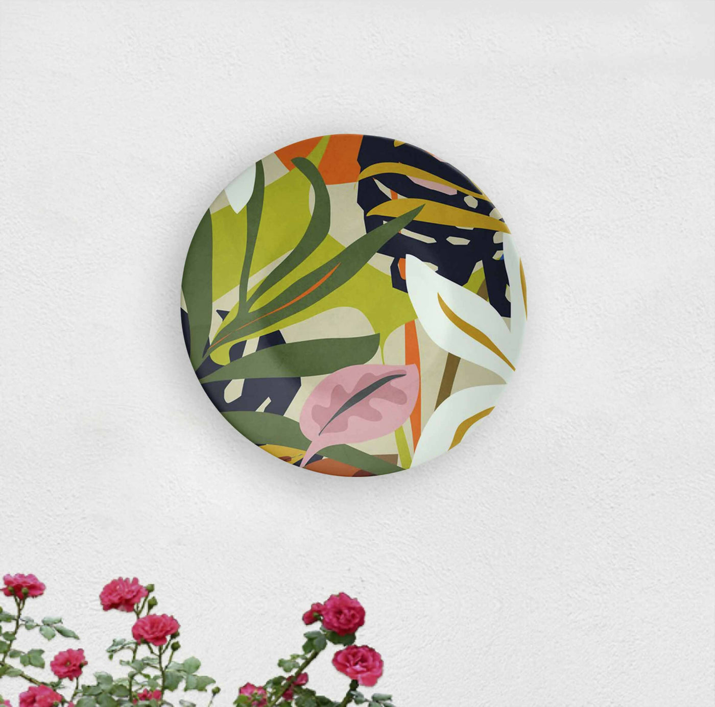 American Artistic Abstract Decorative Wall Plate - Wall Decor - 1