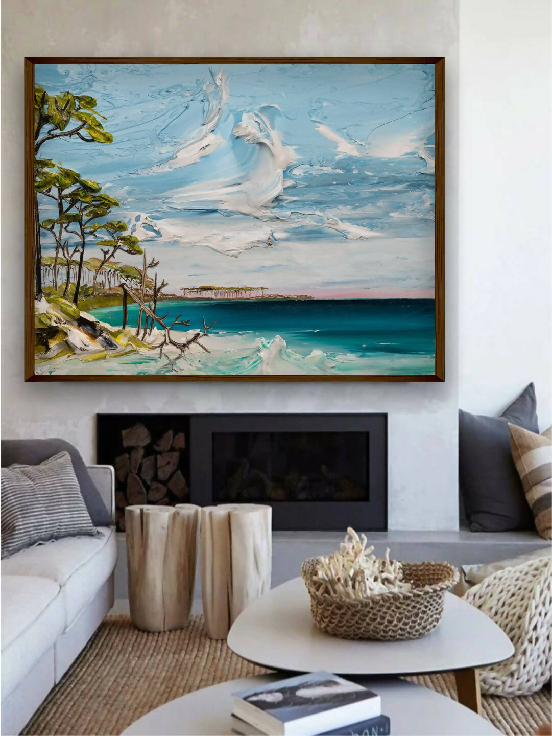 Land and Seascape Acrylic - Wall Decor - 1