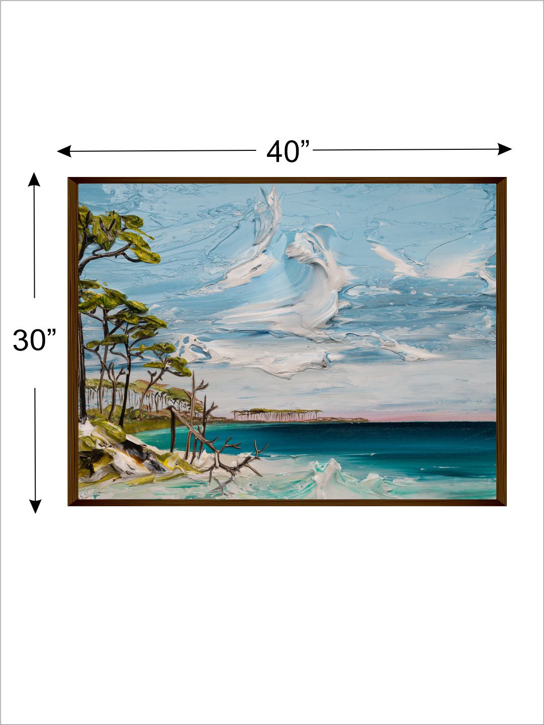 Land and Seascape Acrylic - Wall Decor - 4