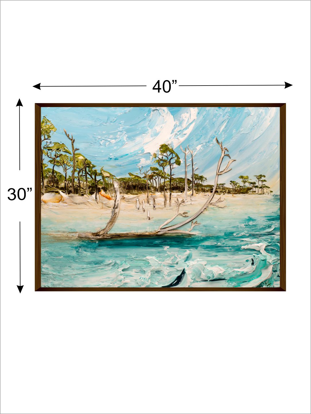 Land and Seascape Acrylic -2 - Wall Decor - 4