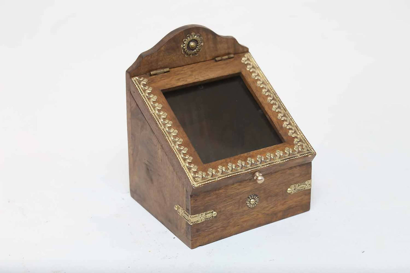Bennu Wooden Jewellery Box (6in x 5in x 8in) - Furnishing & Utilities - 1