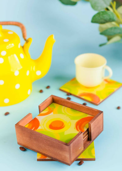 Coasters Wooden Citrus - Dining & Kitchen - 1