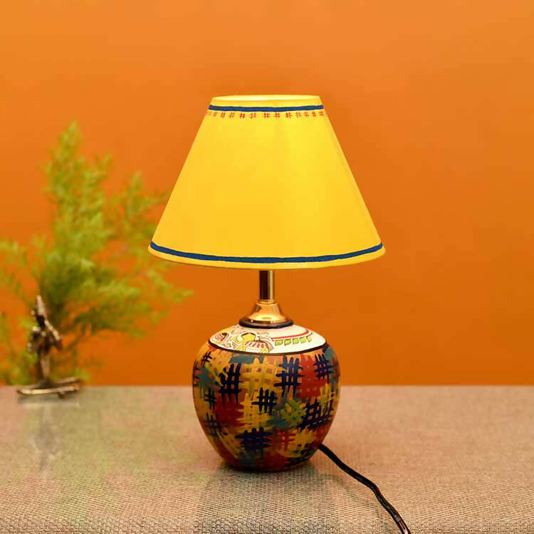 Colour Splash Terracotta Table Lamp (8x12") - Decor & Living - 1