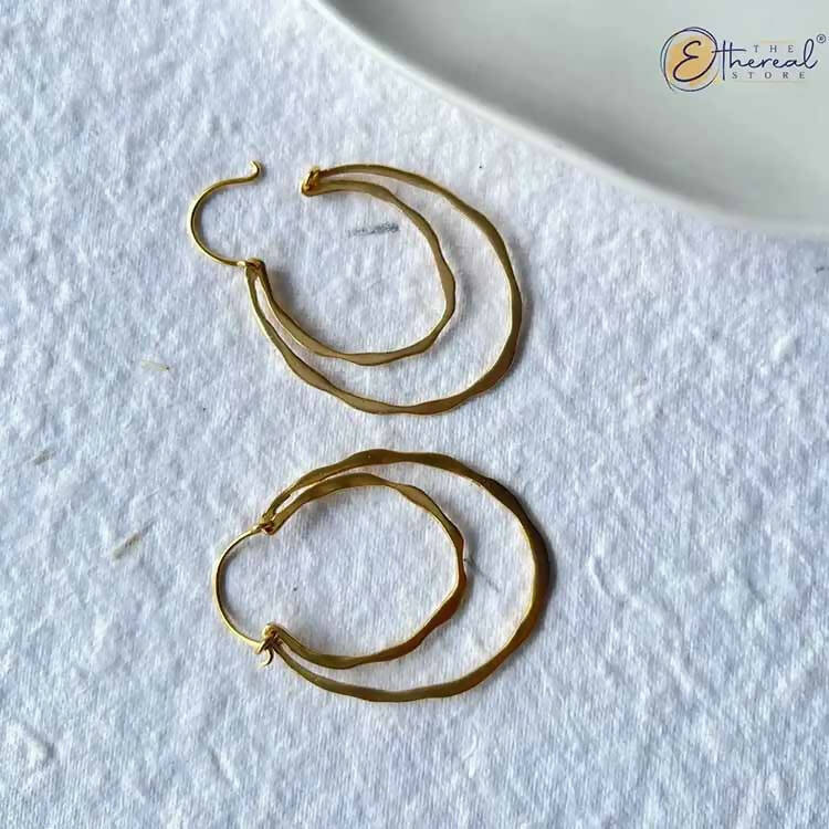 Two Line Hoops - Lifestyle Accessories - 1