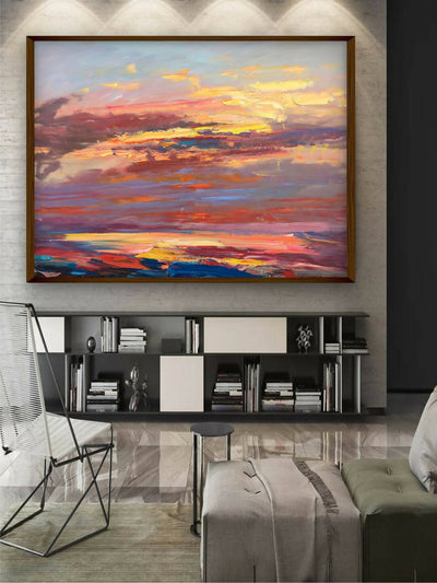 Sunset in Sea Acrylic - Wall Decor - 1